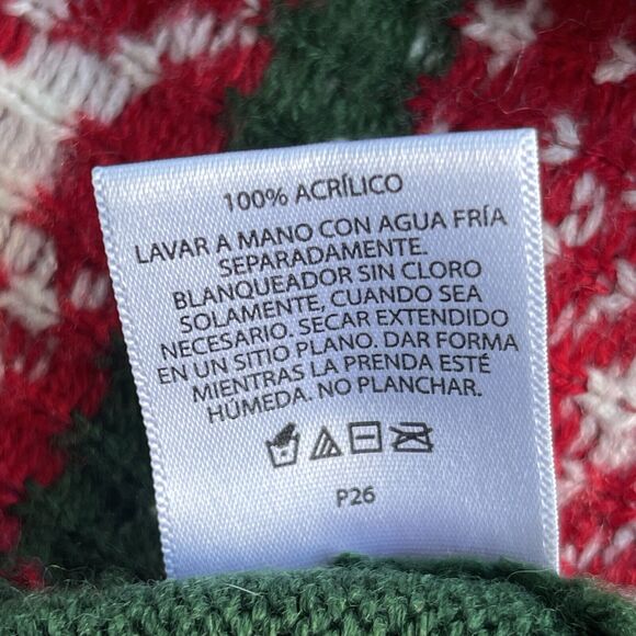 Jolly Sweaters Christmas Sweater Mens Large Ugly Faux Cardigan Festive Holiday - Picture 5 of 10